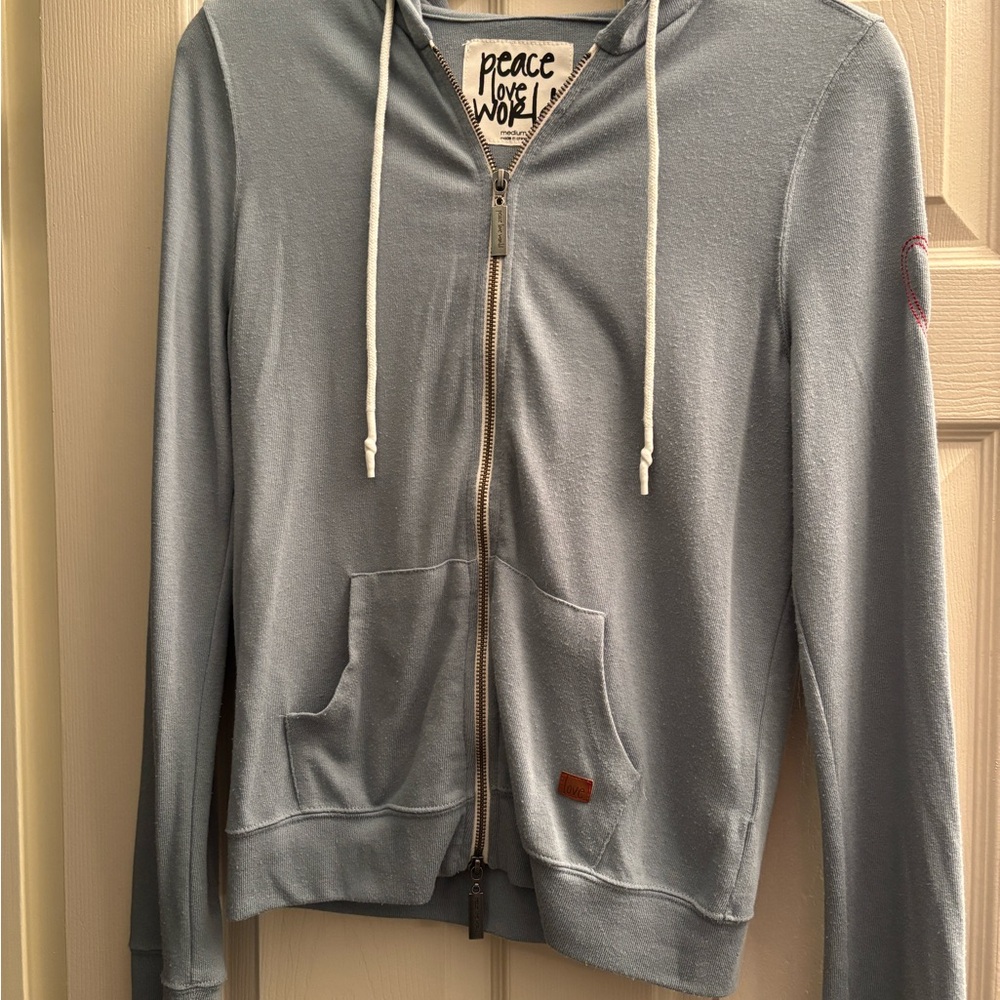 Ladies light weight sweat jacket